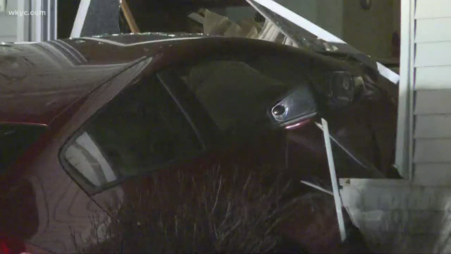21-year-old arrested after car crashes into Parma home