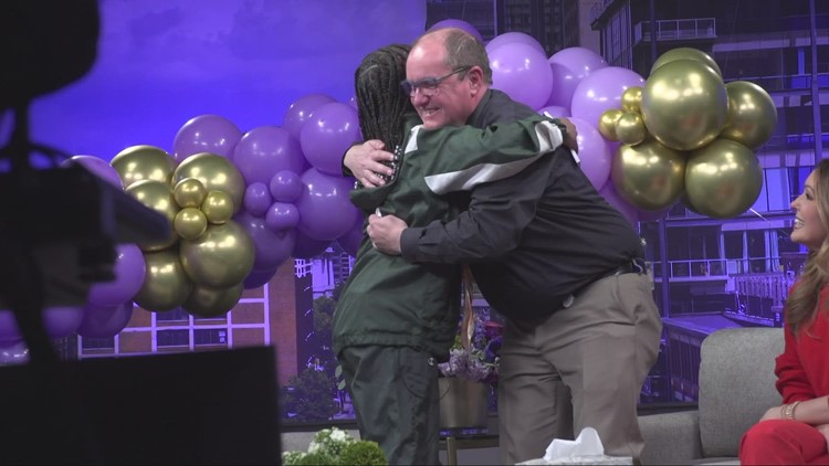 An unforgettable surprise for outgoing CMSD CEO and mentor Eric Gordon