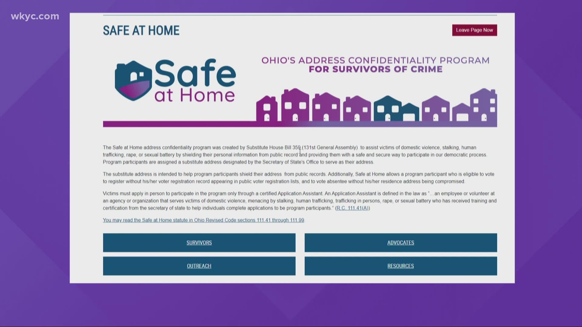 Safe At Home is a free program, but survivors need an advocate and documented reasons to access it.