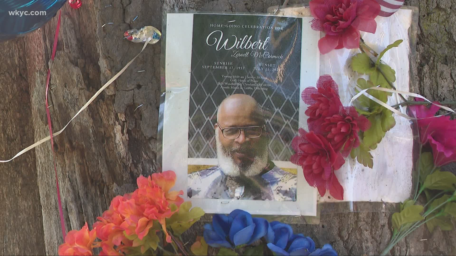 Wilbert McCormick was gunned down last July while walking with his wife in Forest Hills Park. His killer is still on the loose.