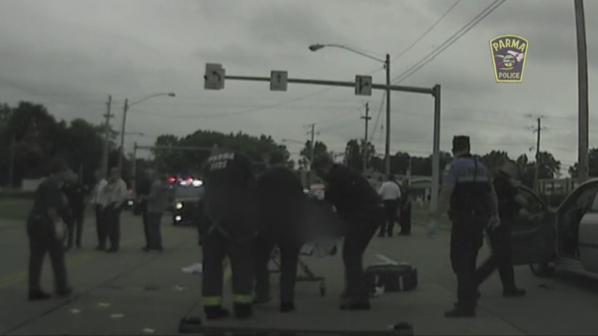 New video: Aftermath of shooting that injured Parma heights officer