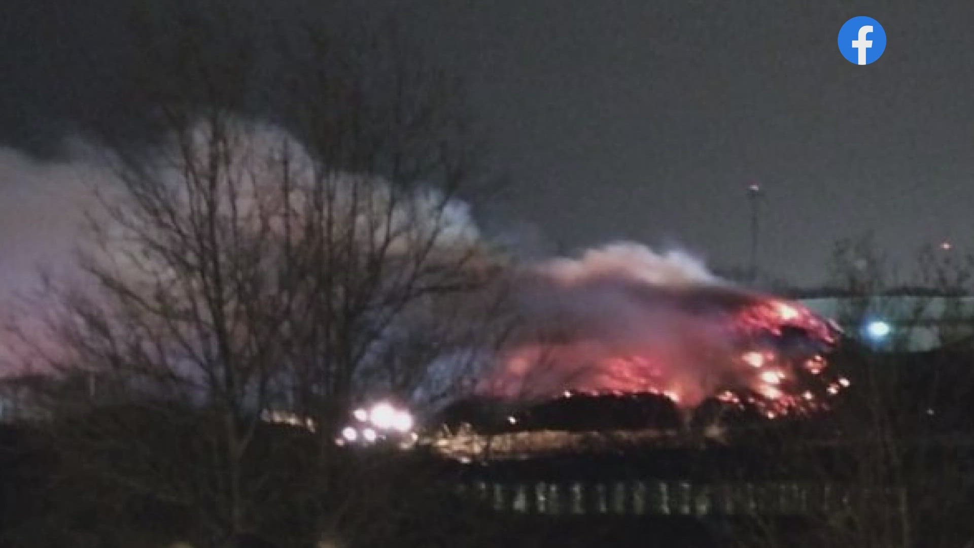 The Willowick Fire Department confirmed to 3News that a mulch fire broke out overnight at Green Vision Materials.