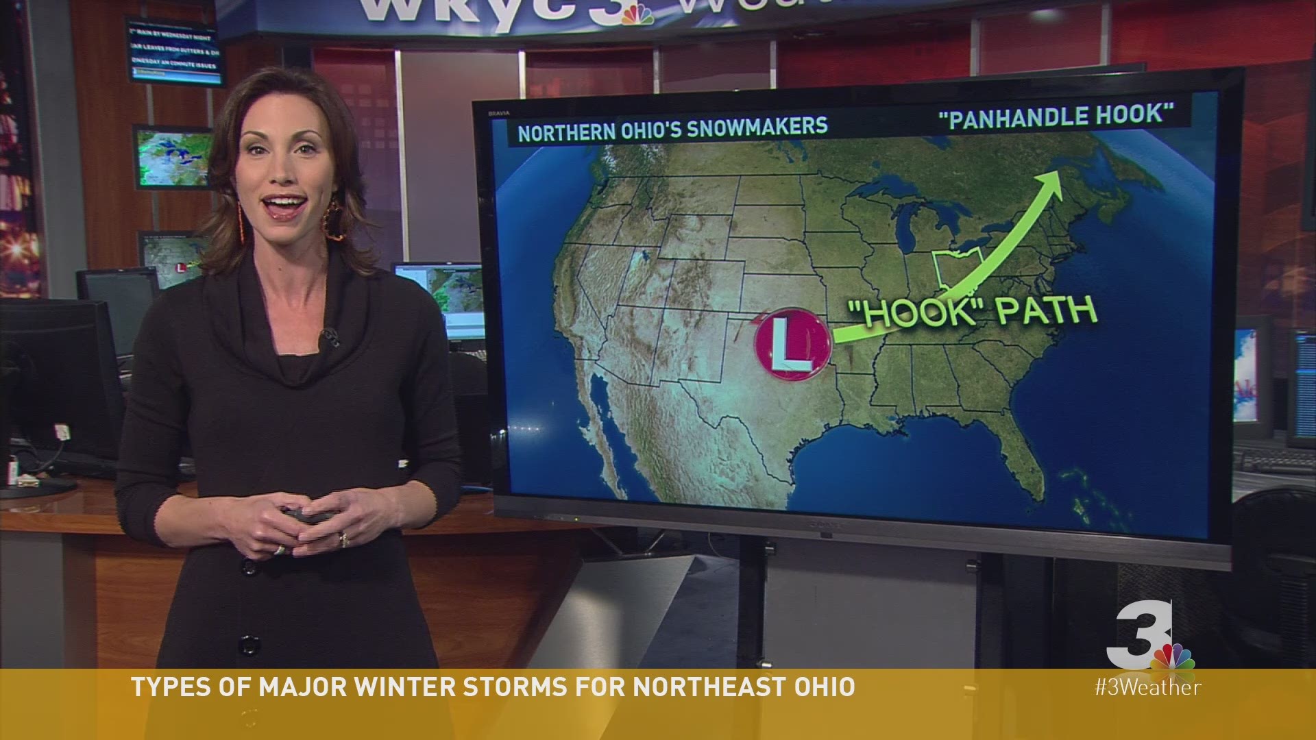 WKYC Chief Meteorologist Betsy Kling discusses types of winter storms that affect northeast Ohio.