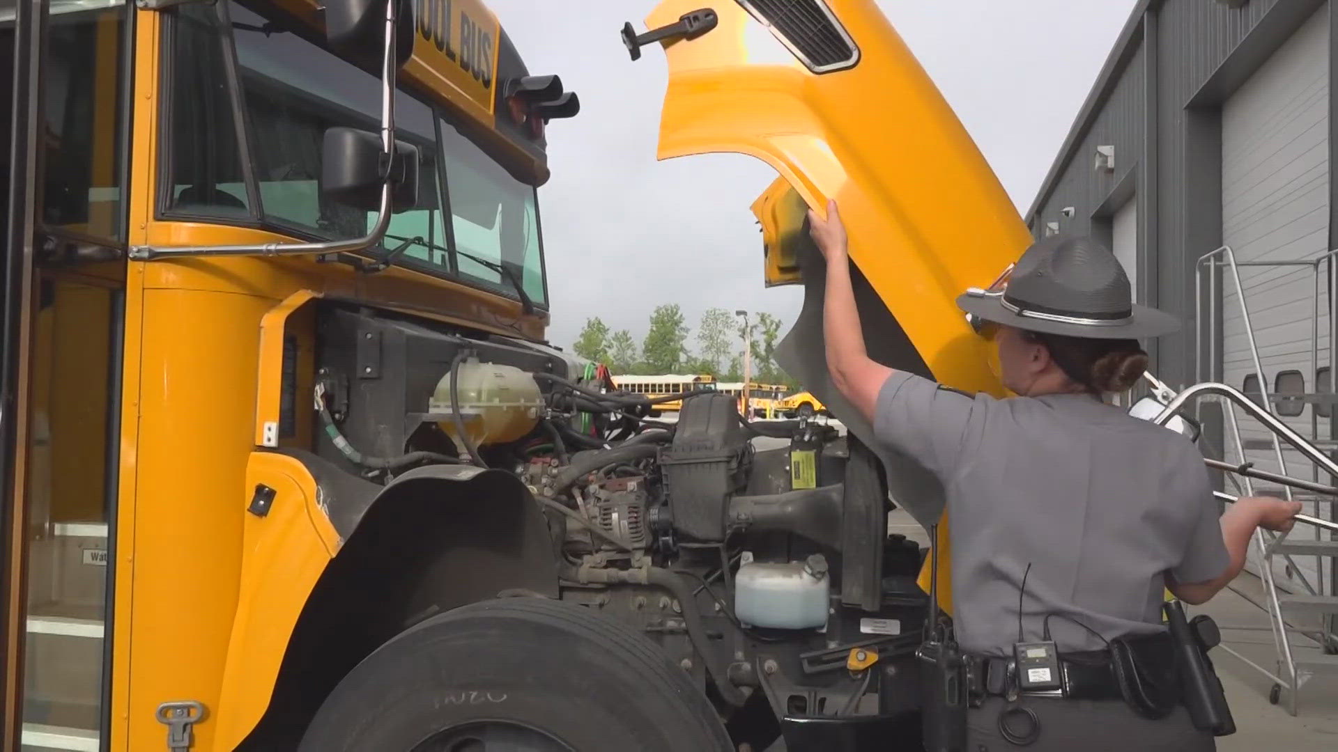 The Ohio State Highway Patrol said the state ranks among the top in the nation for how safe school buses are. 