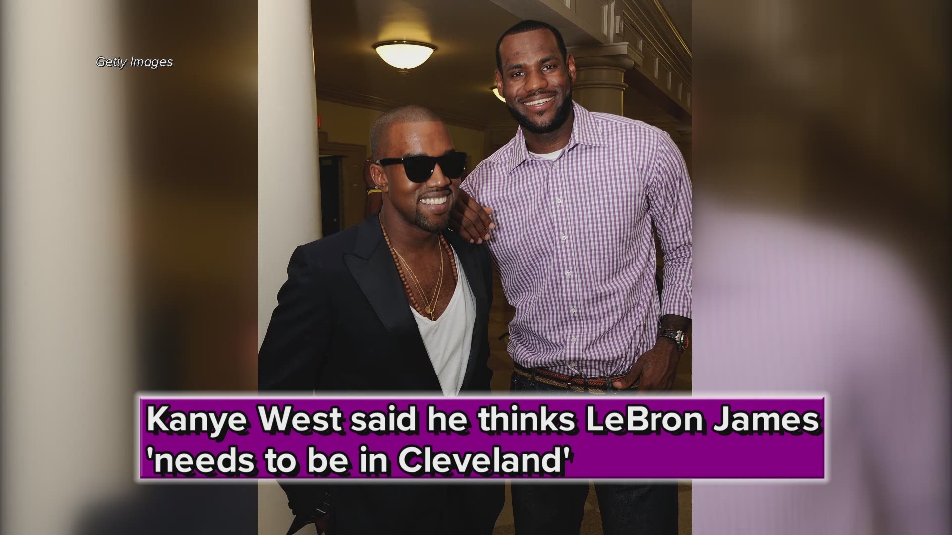Kanye West: LeBron James 'needs to be in Cleveland'