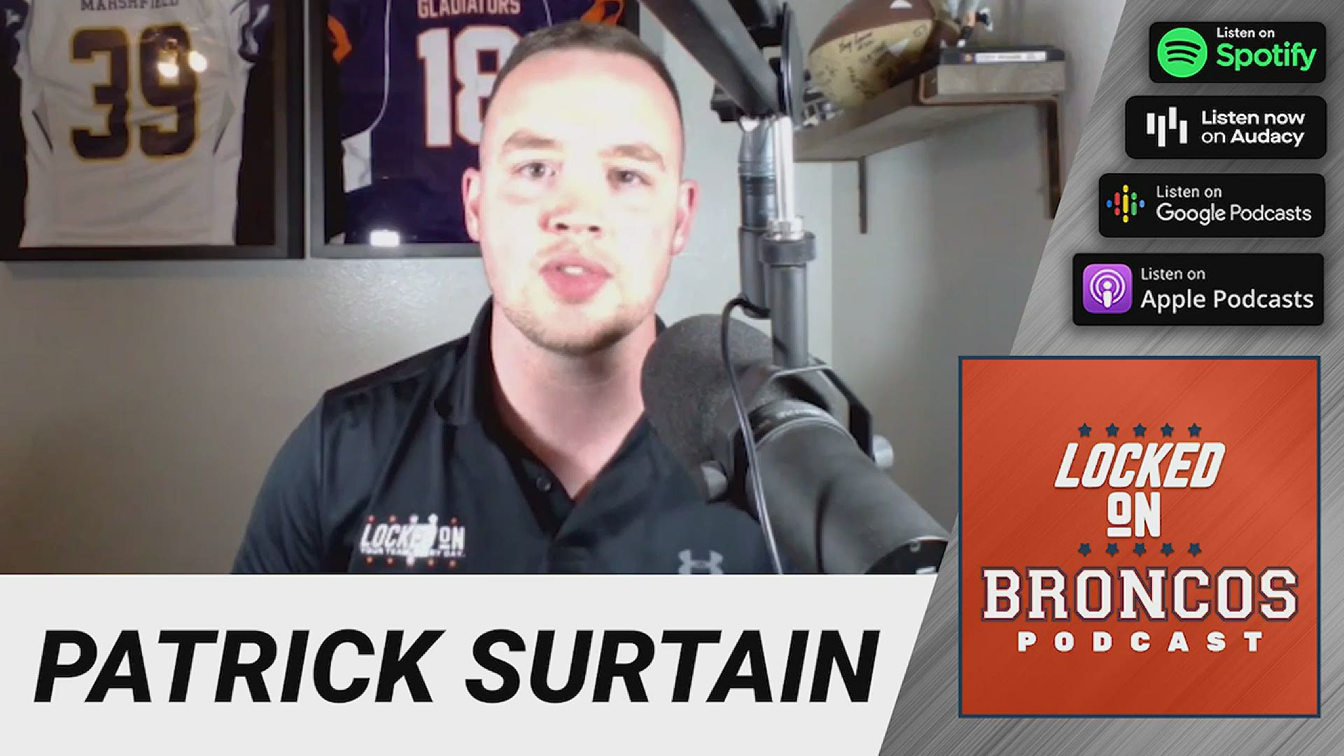 The Locked On staff reacts to Patrick Surtain III being drafted by the Denver Broncos in the 2021 NFL draft.