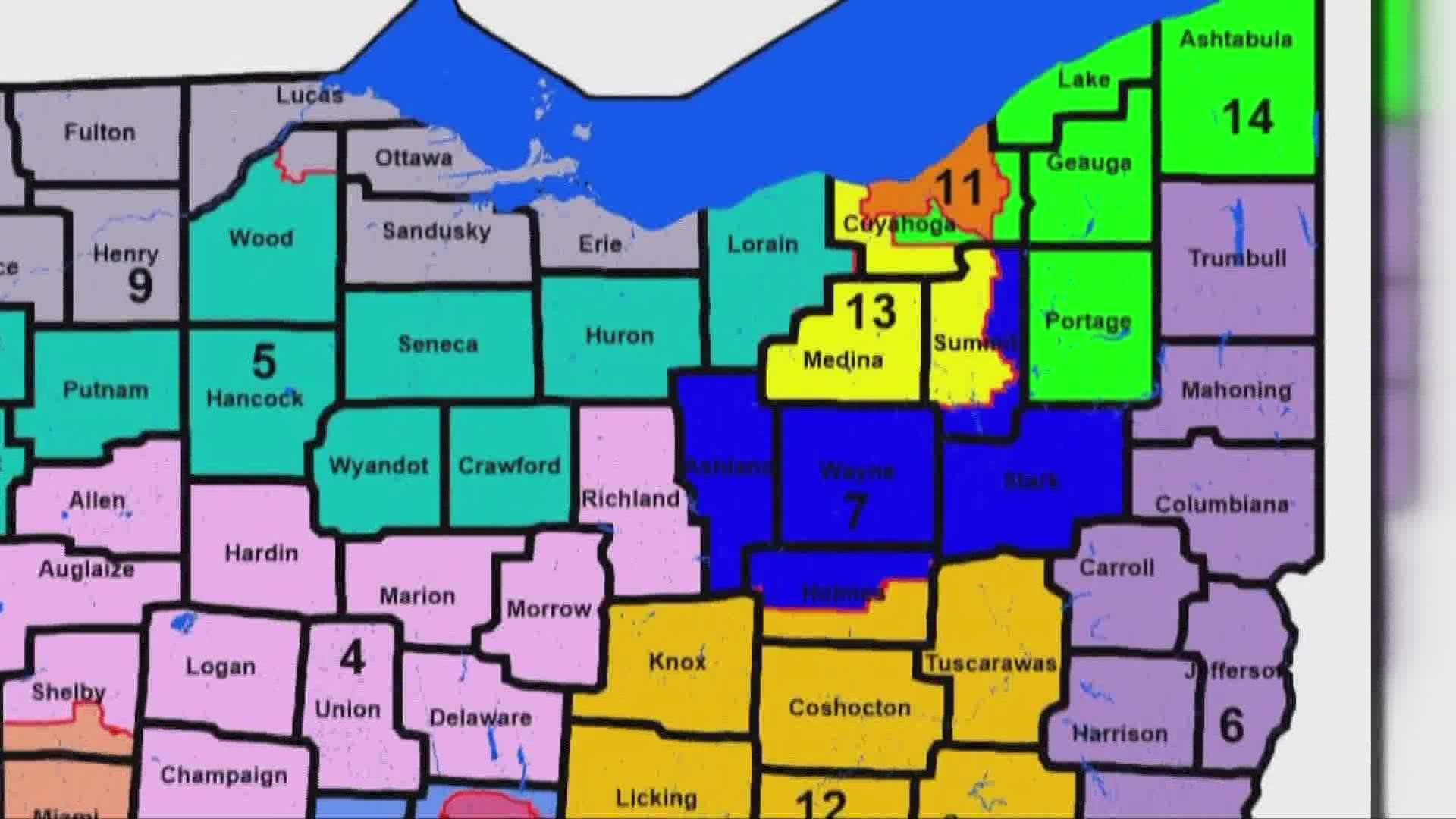 The adjusted map by the Ohio Redistricting Commission delivers two-thirds of congressional seats to the GOP. It must still be approved by the Ohio Supreme Court.