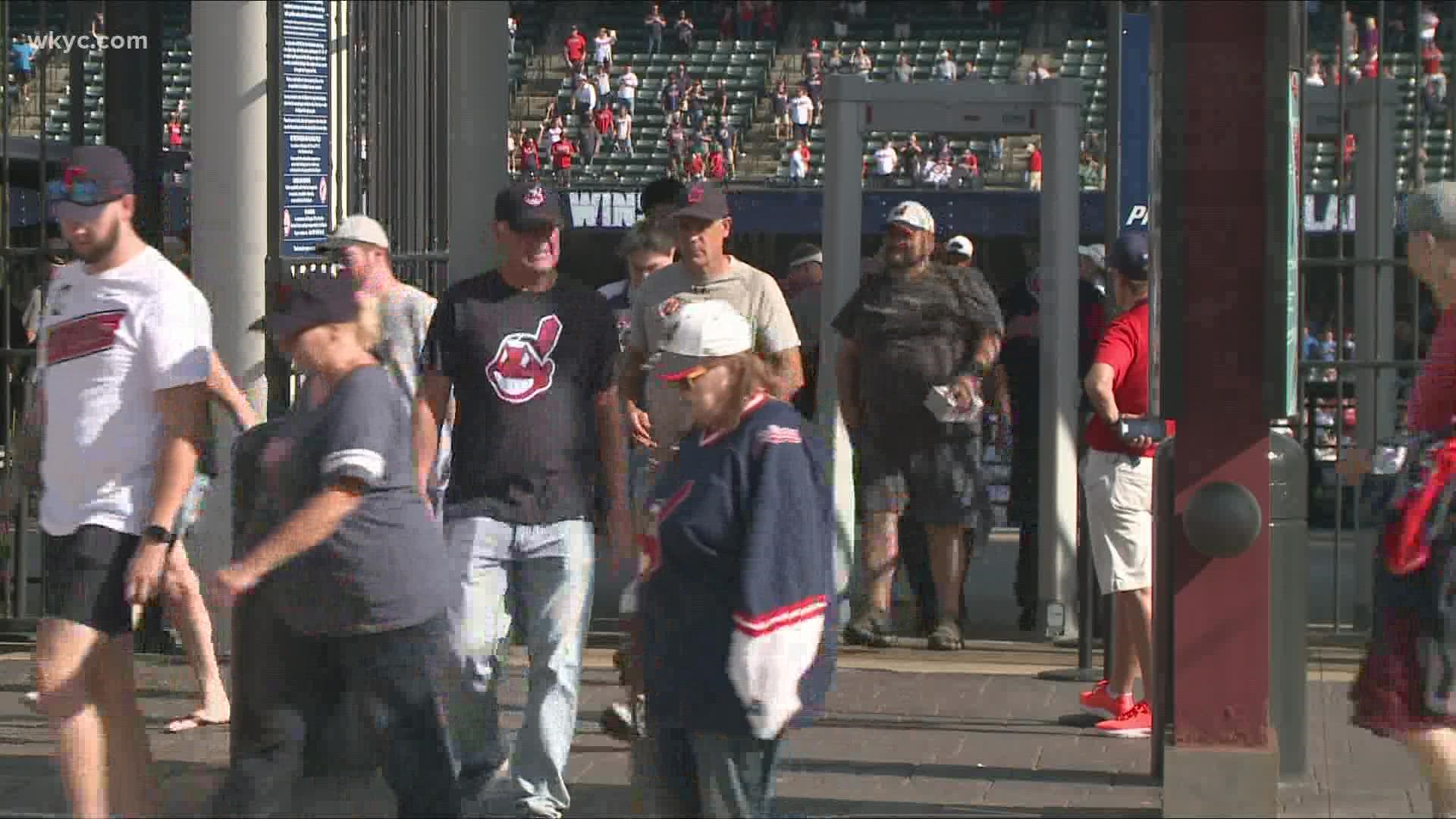 The Indians will become the Guardians at the end of this season. Marisa Saenz was at Progressive Field as fans had one last chance to root on 'the Indians.'