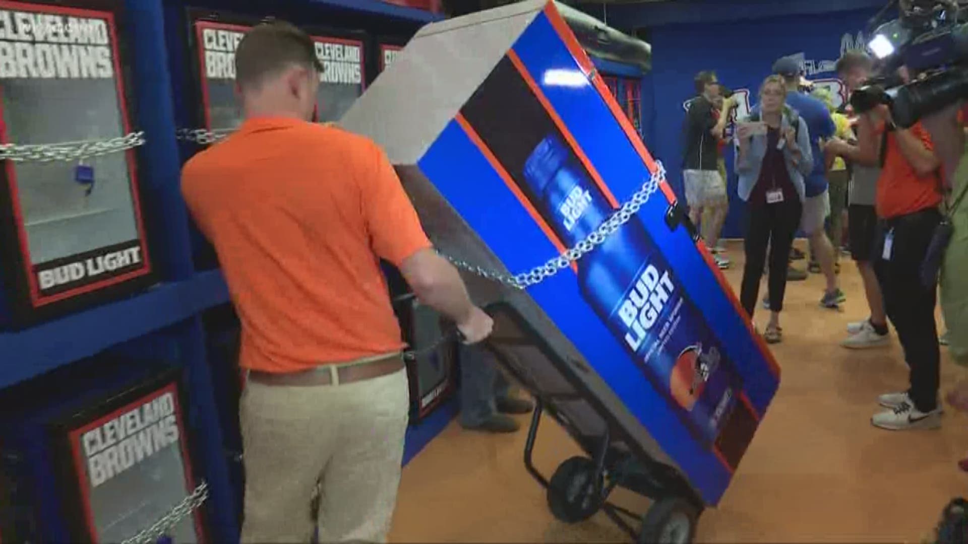 Bud Light Selling Victory Fridges In Cleveland