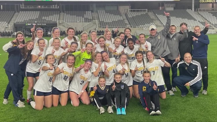 Congrats to Copley High School girls soccer team on winning Division II State Championship!