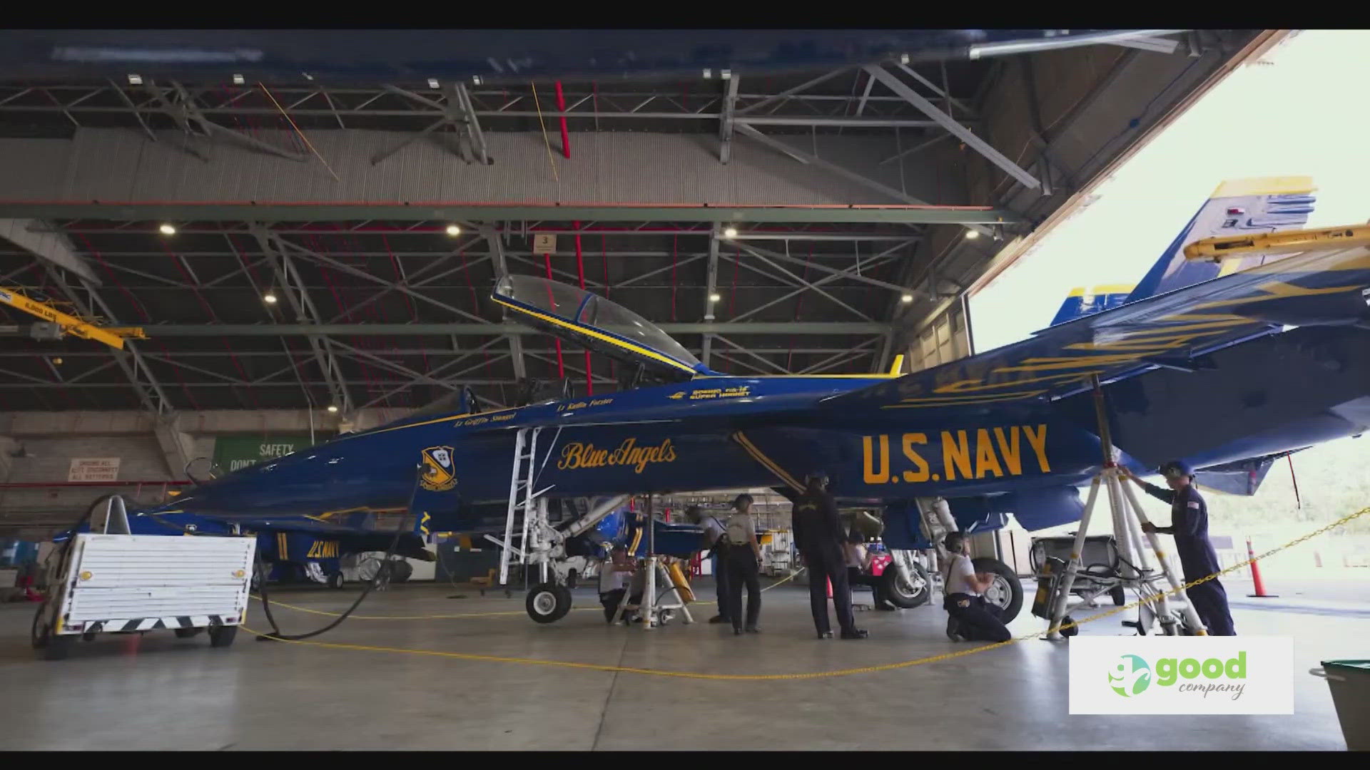 Katherine talks with LCDR Monica Borza about the new documentary focusing on the Navy's Blue Angels Flight Squadron.