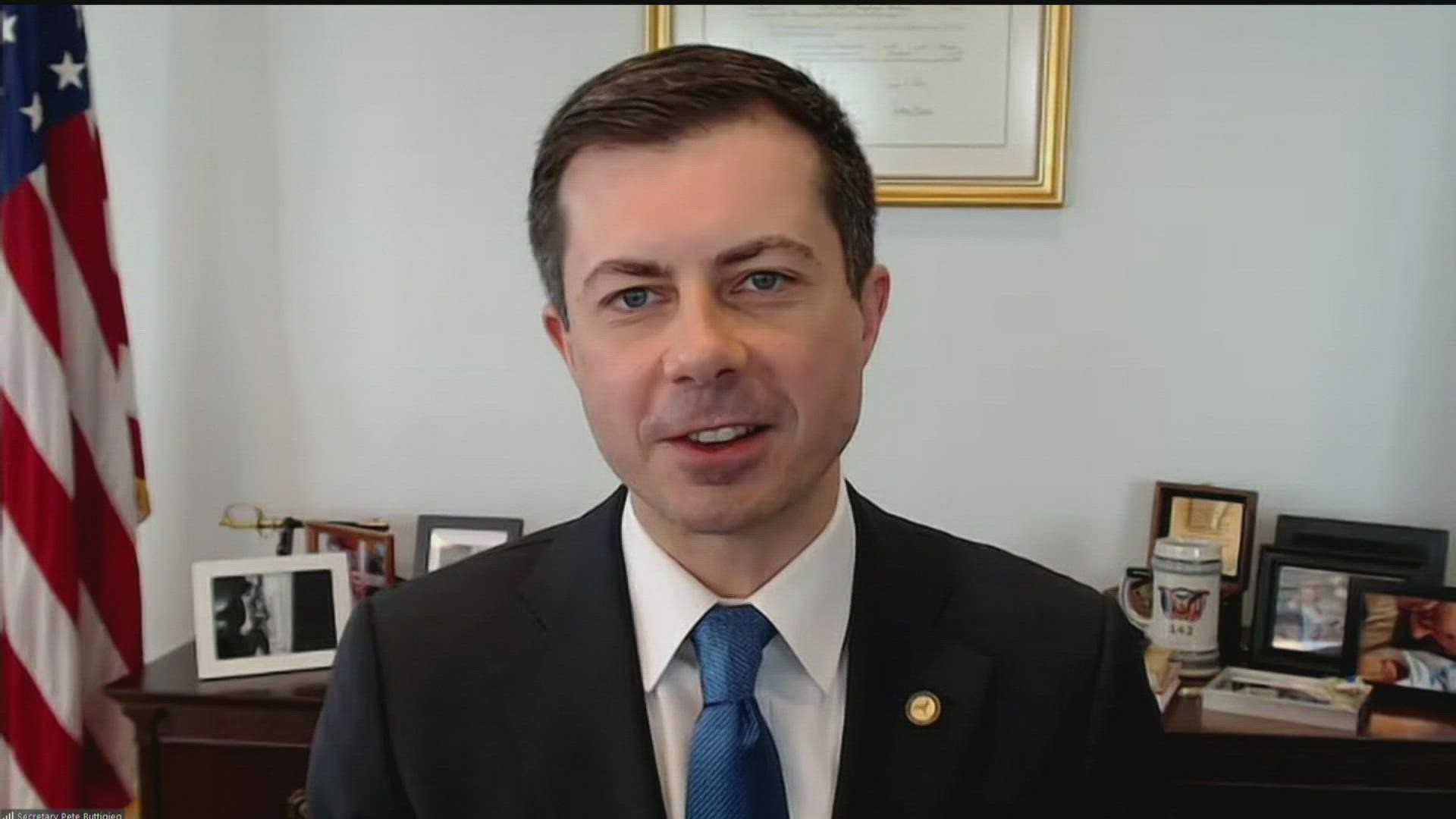 US Transportation Secretary Pete Buttigieg Says He Plans To Visit East ...