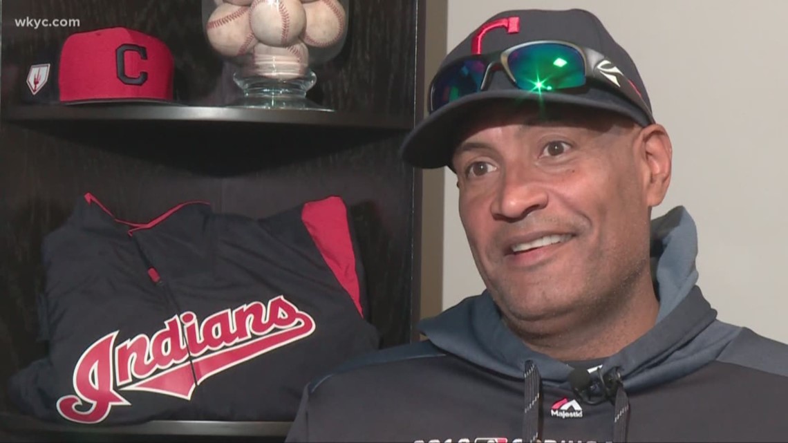 Cleveland Indians' Sandy Alomar learning the hard facts about