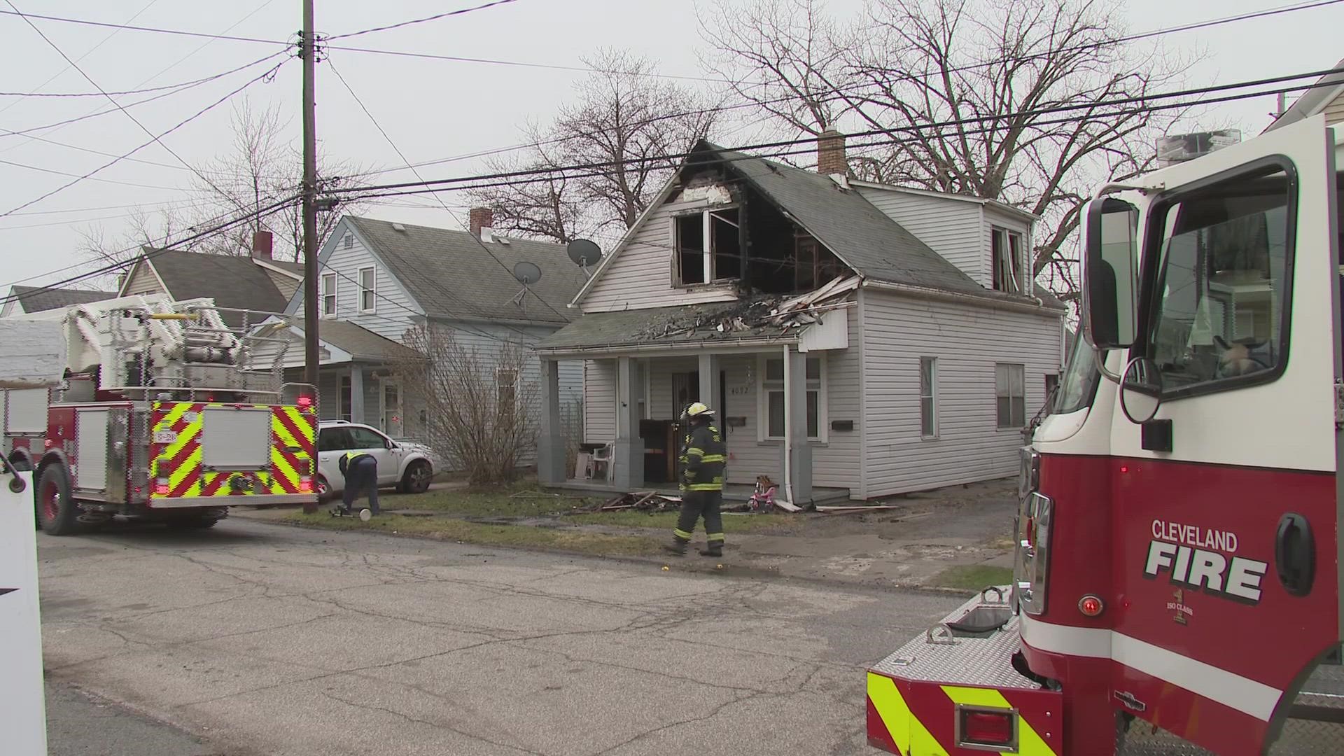 Authorities tell 3News a space heater is most likely the cause of a Friday morning house fire in the 4000 block of East 56th Street in Cleveland.