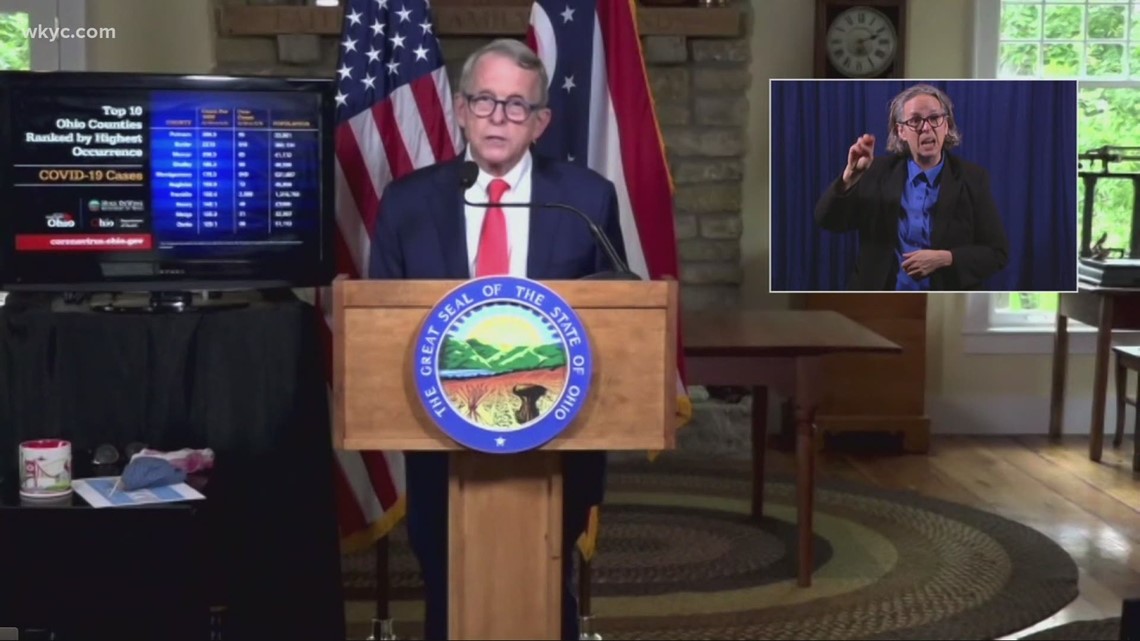 Ohio Gov. Mike DeWine Holds News Conference With COVID-19 Update | Wkyc.com