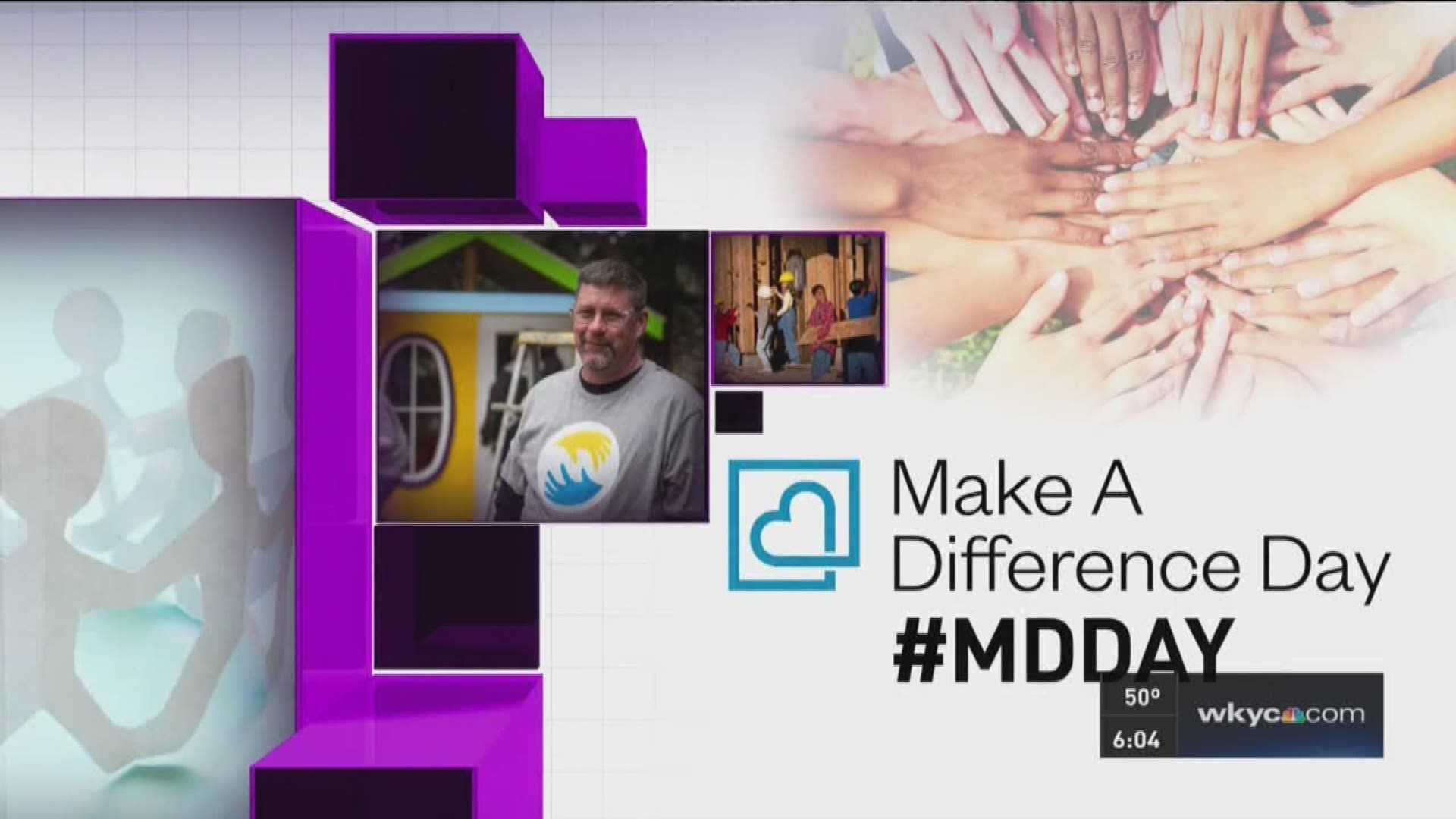 WKYC and Tegna stations across the country participated in Make a Difference Day.