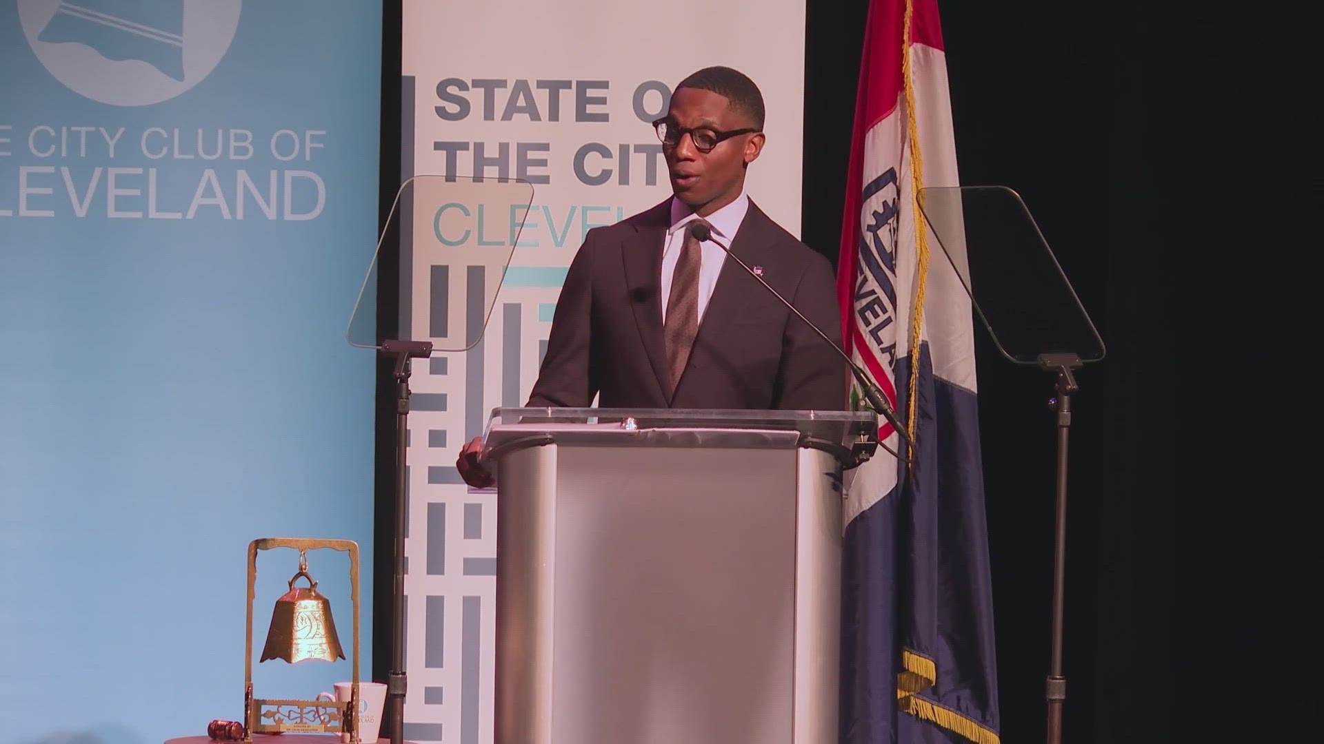 Mayor Bibb addressed crime, public safety, the lakefront and more during his speech at the Mimi Ohio Theatre at Playhouse Square.