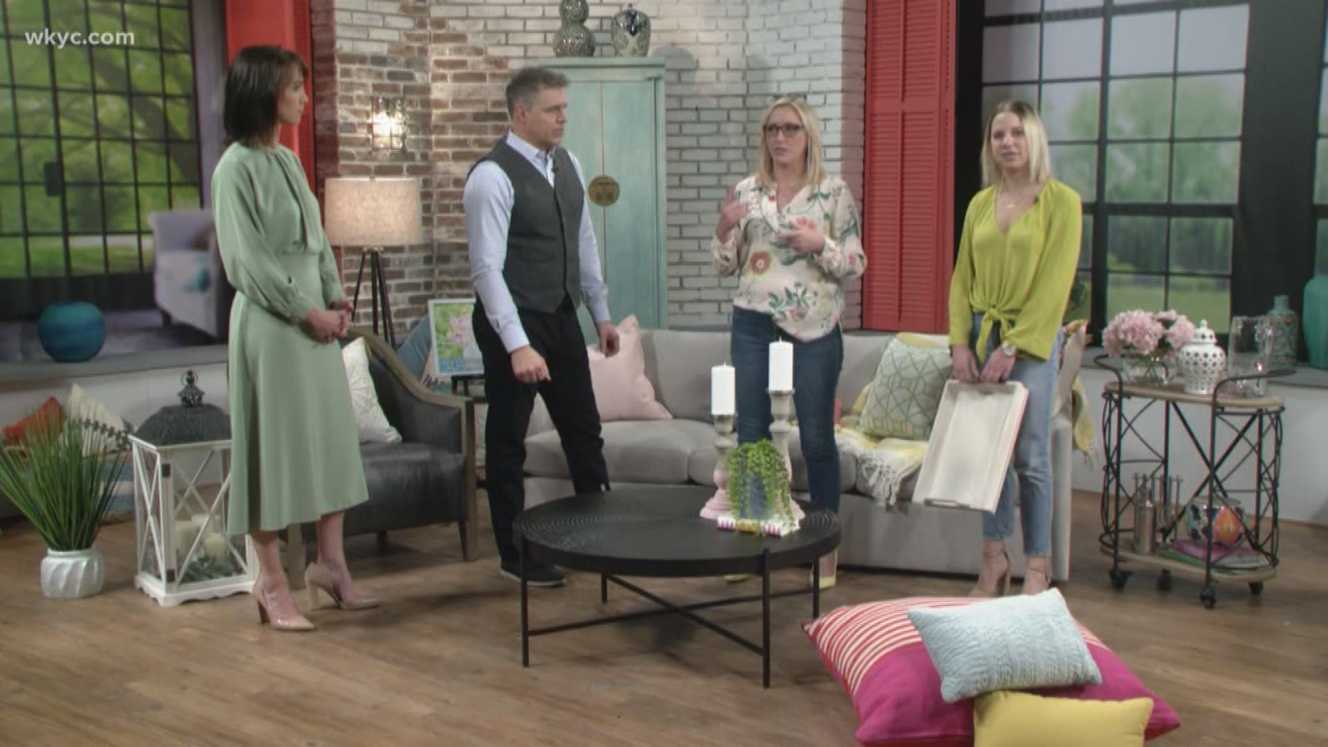 Ashleigh Clark and Carly Cicero from Ashleigh Clark Interior Design Group joined Jay and Betsy. They had tips on how to get your home ready for Spring.