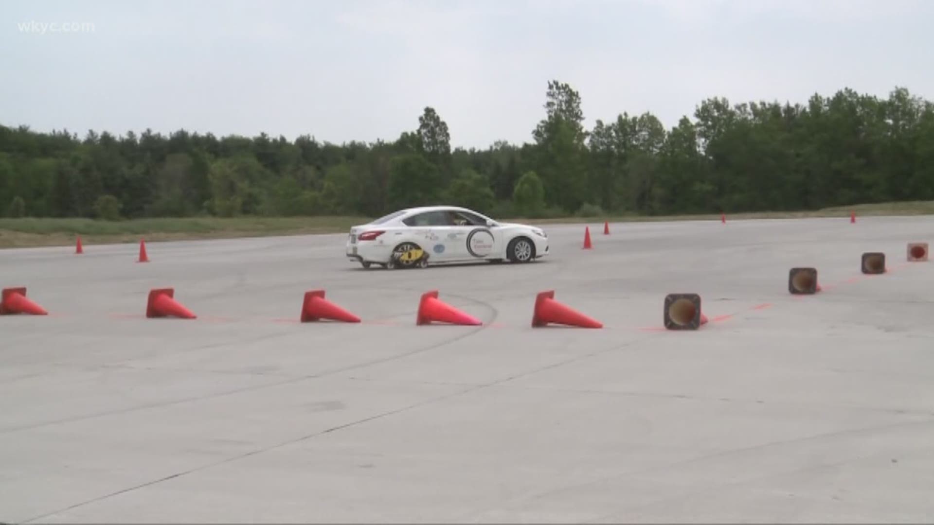 A 2.5 acre Driving Skills Pad behind the Medina County Career Center is the new home for the “Take Control Teen Driving" program. Amani Abraham reports.