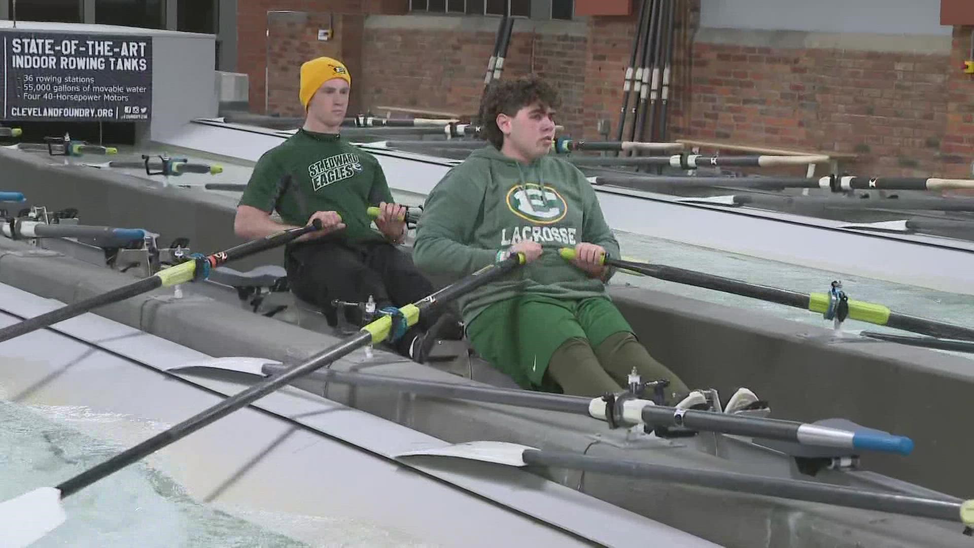 The Foundry has indoor rowing tanks right here in Cleveland.