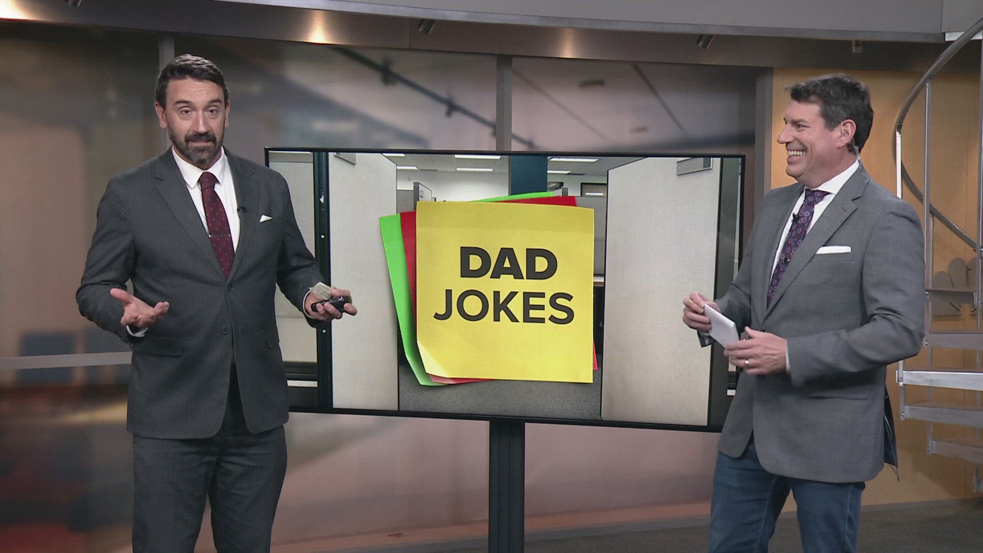 Need a laugh? We've got you covered! Here's some dad jokes with 3News' Matt Wintz and Dave Chudowsky at WKYC Studios in Cleveland.