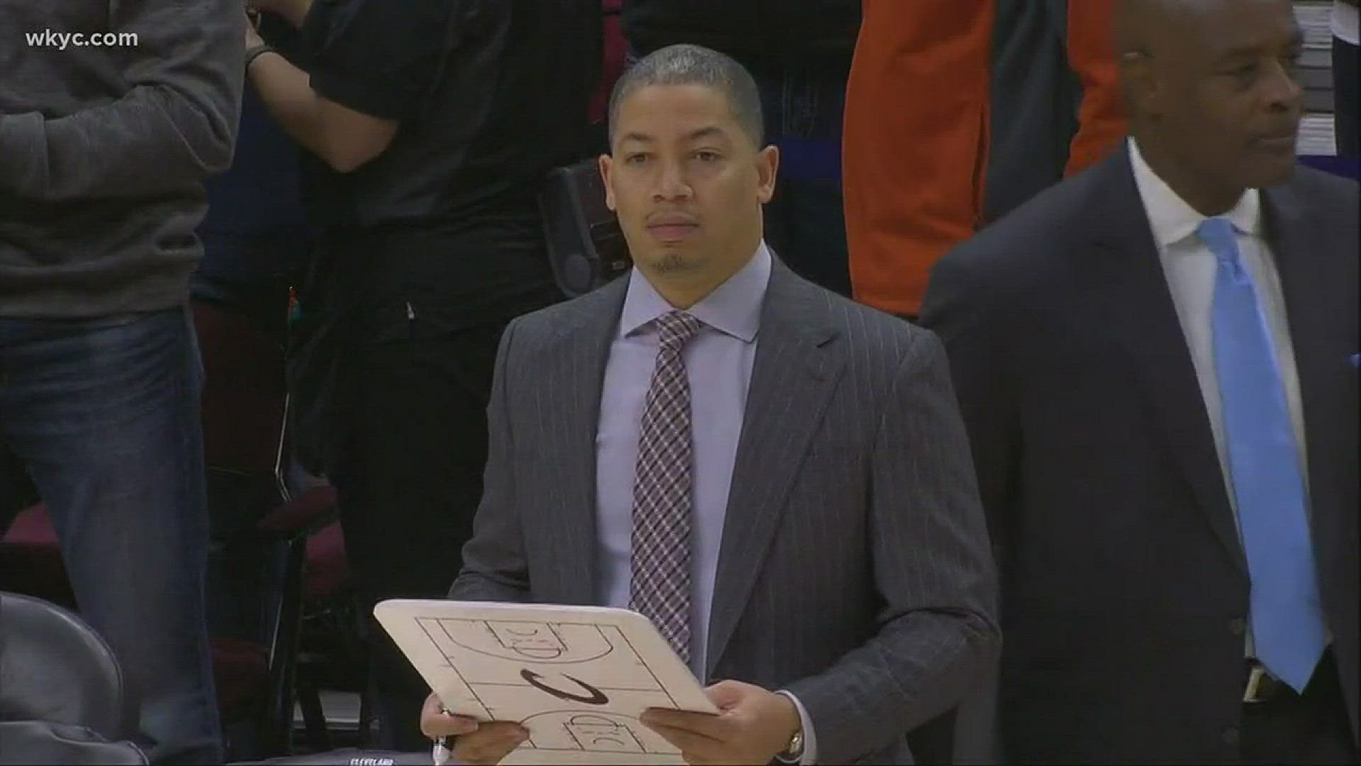 Dave Chudowsky and Jason Lloyd discuss Ty Lue's absence from Cavaliers