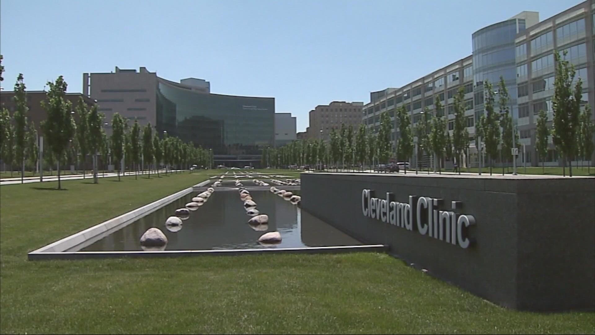 Cleveland Clinic received threats made against two of its facilities on Wednesday evening.