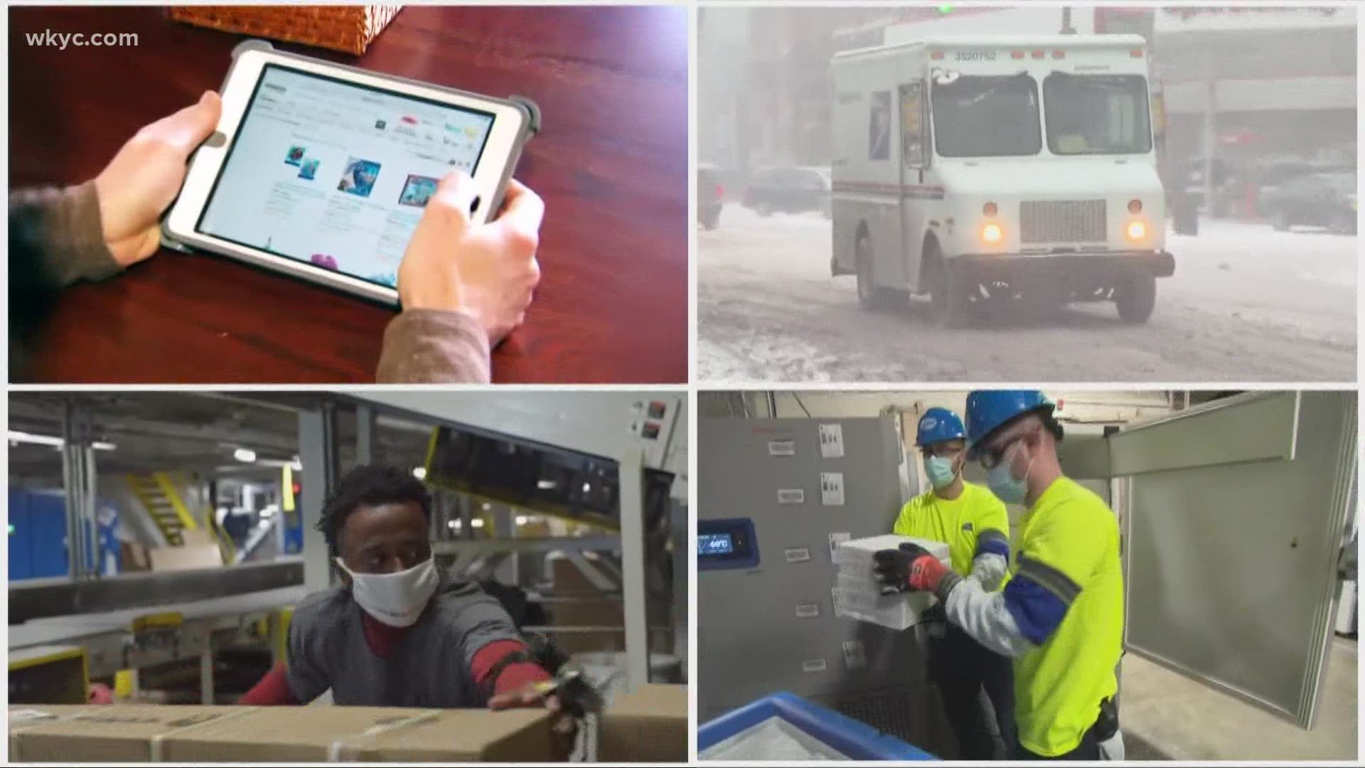 Winter storms and COVID-19 have wreaked havoc on package deliveries this holiday season. 3News' Andrew Horansky provides an update on the shipping situation.