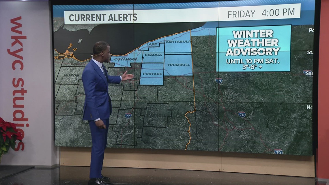 Winter Weather Advisory issued by NWS in Northeast Ohio | wkyc.com