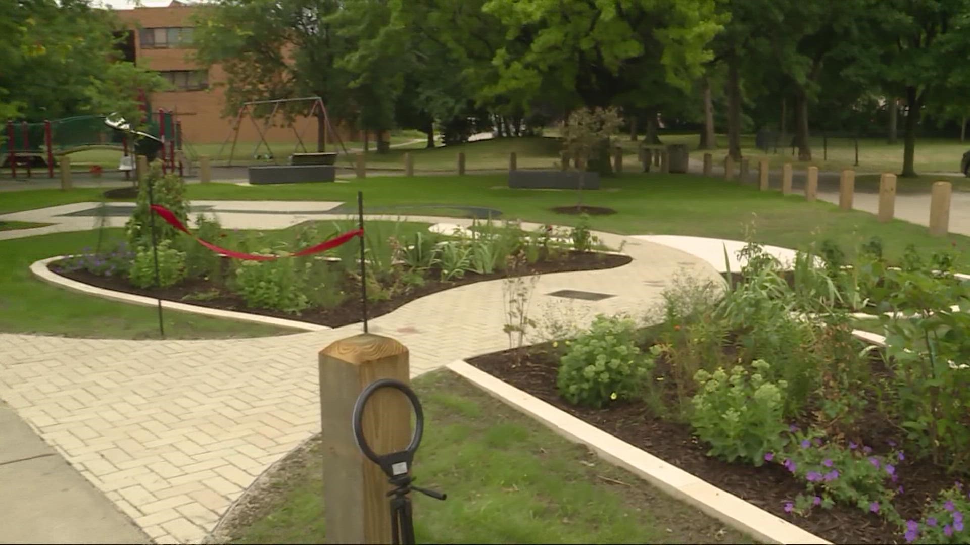 The grand opening of The Rice Butterfly Memorial took place on Saturday, July 16, at 11 a.m.
