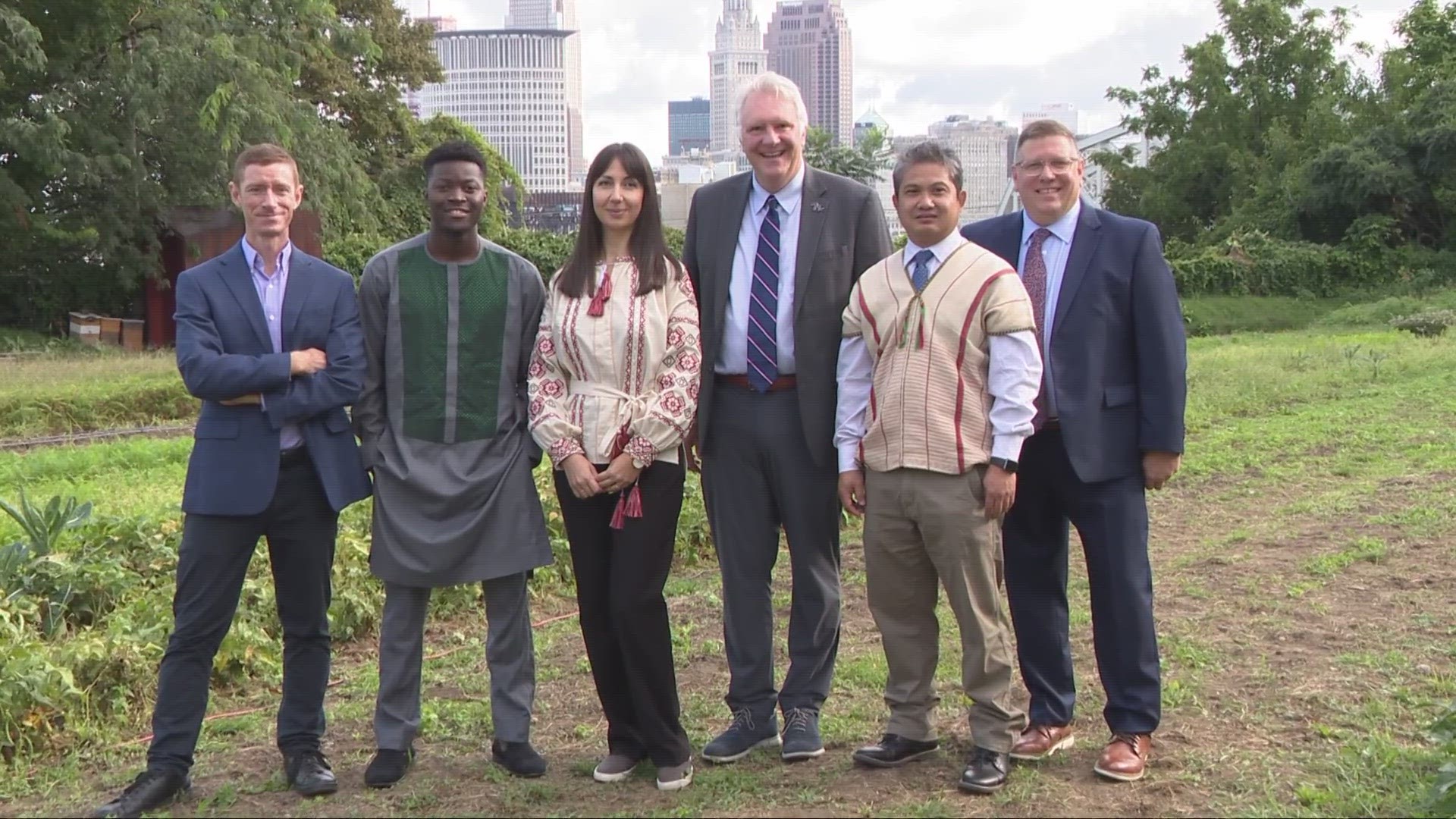 On Wednesday morning, refugees and immigrants were celebrated and recognized in Cleveland.