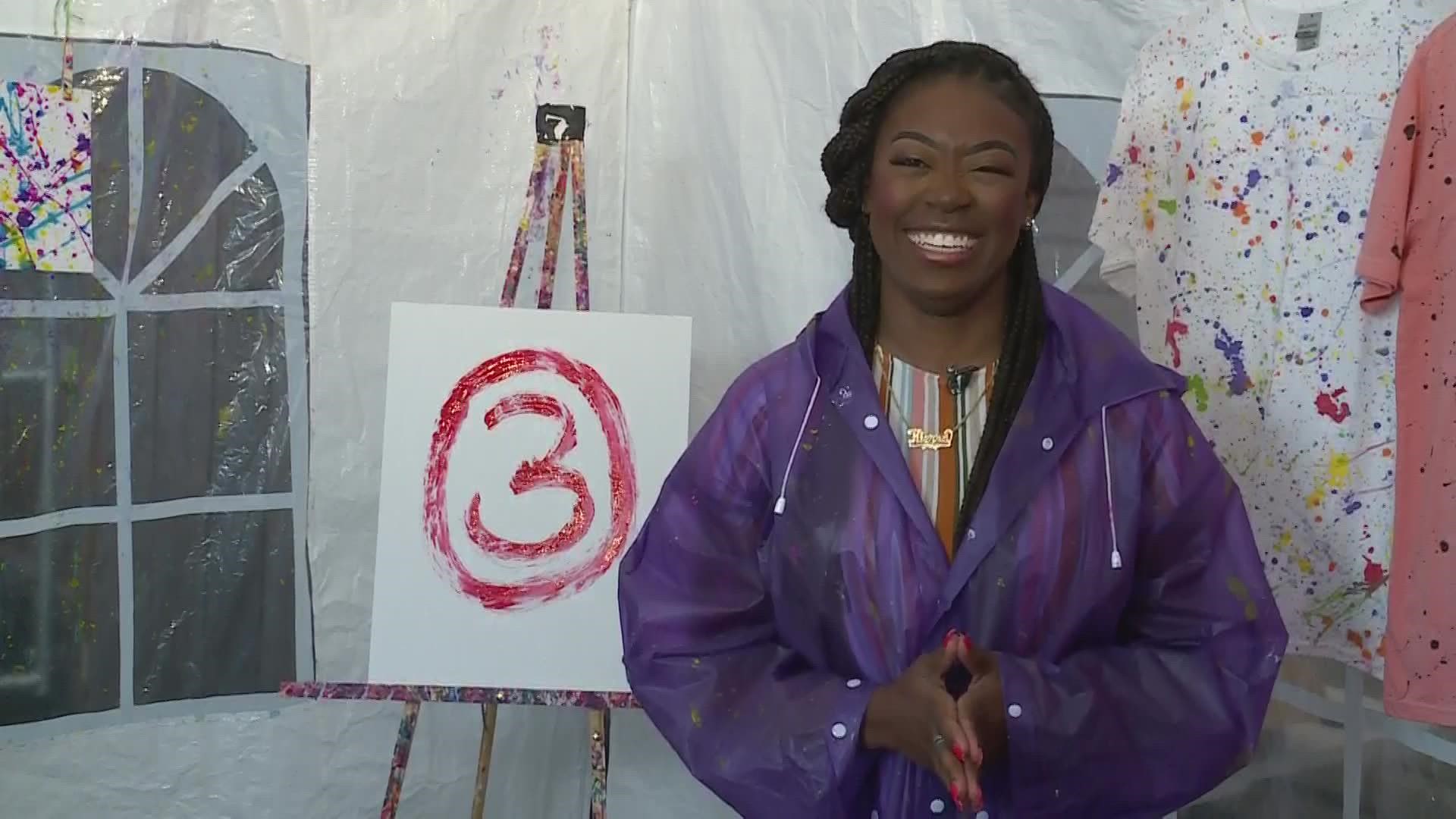 3News' Kierra Cotton visited the festival and tried something new
