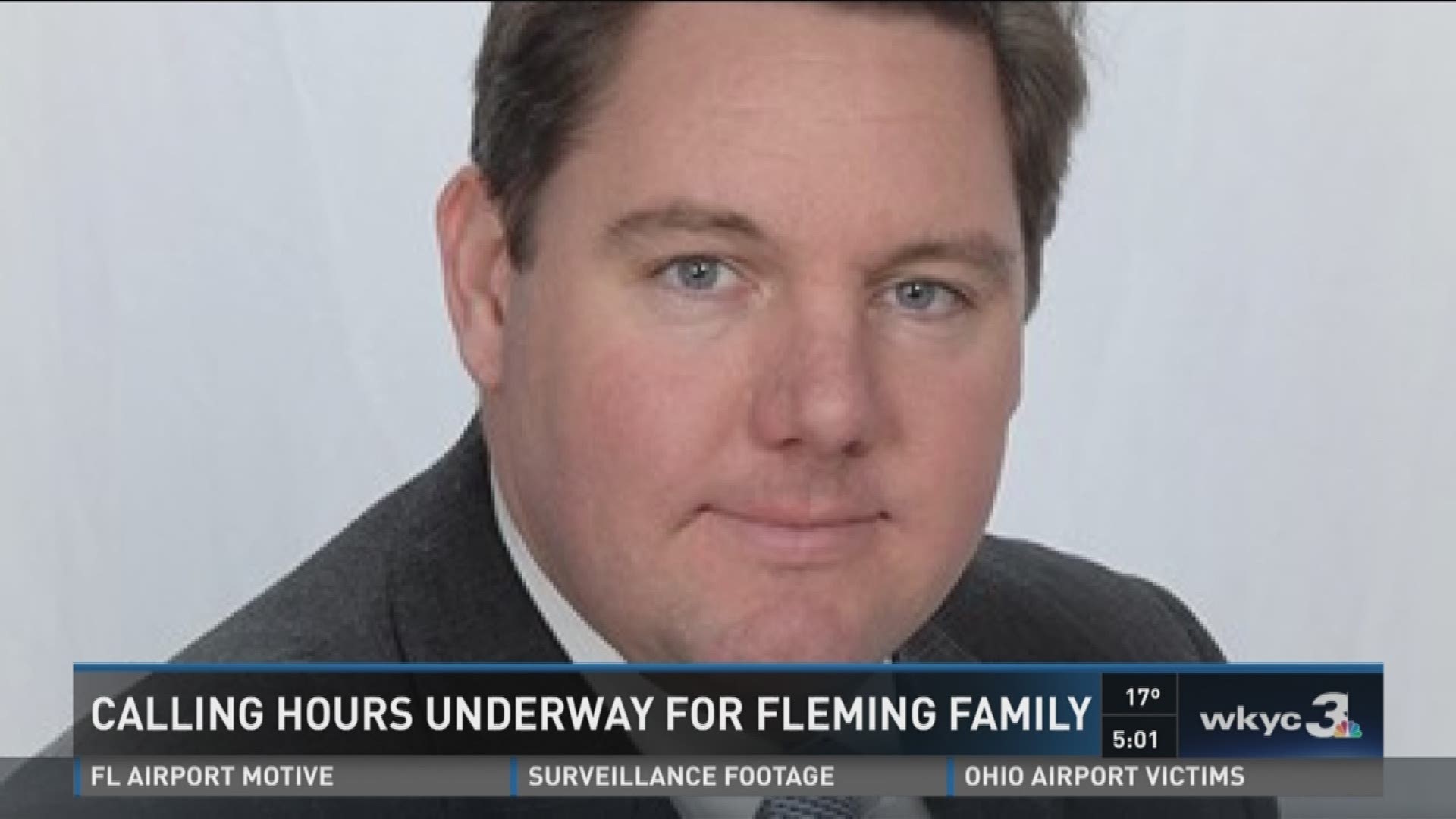 Calling hours underway for Fleming family