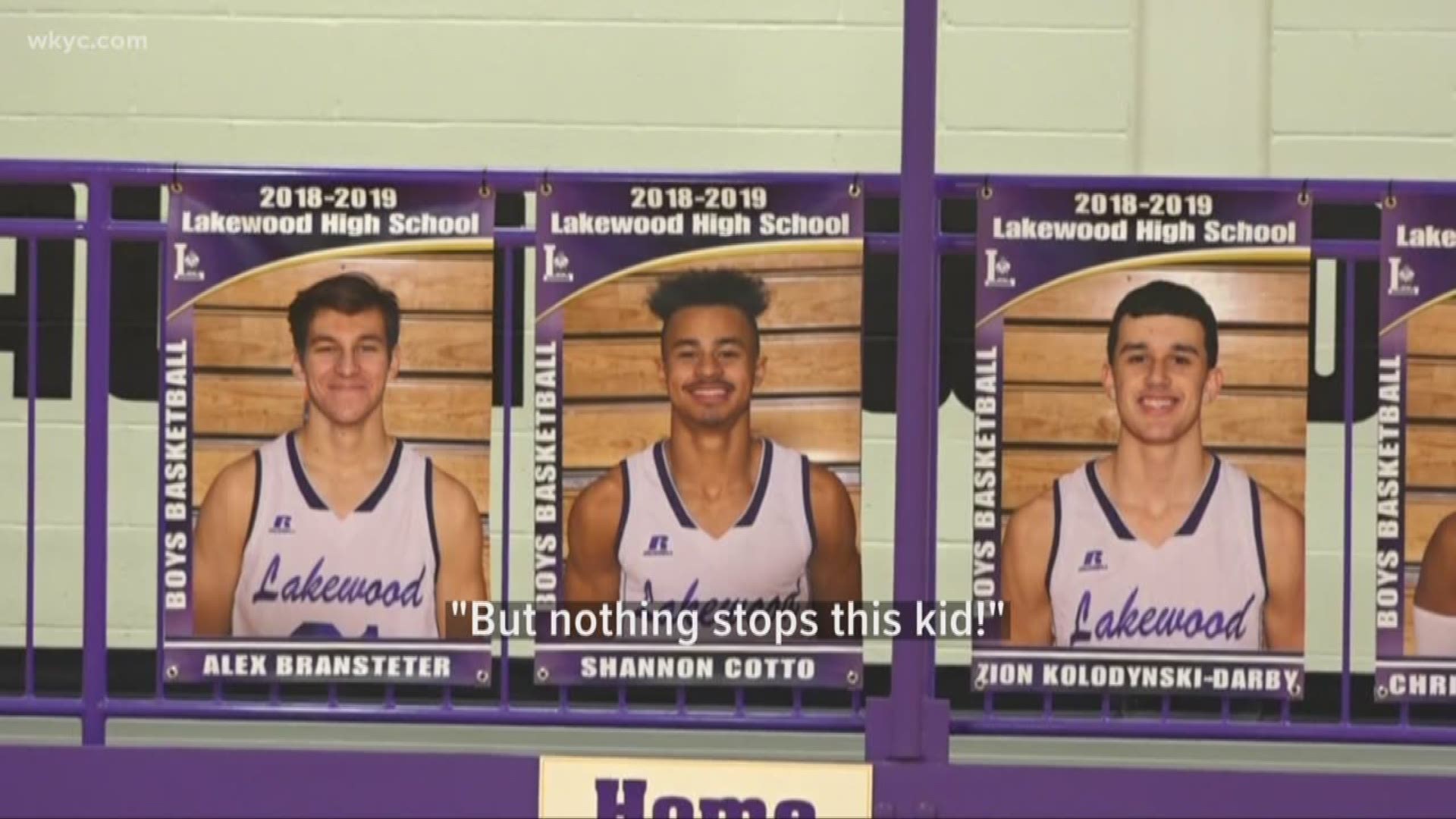 Lakewood basketball player is making a name for himself without saying a word