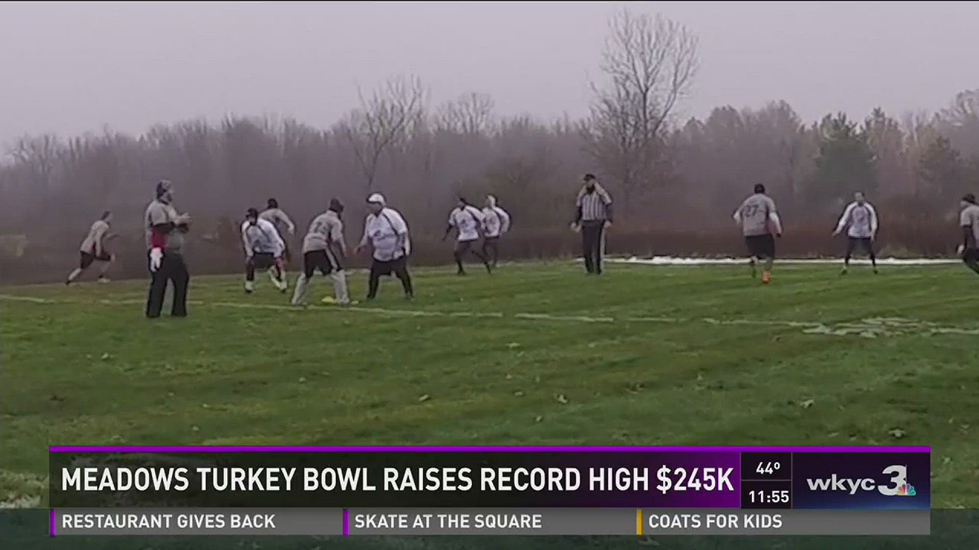 Meadows Turkey Bowl raises record high