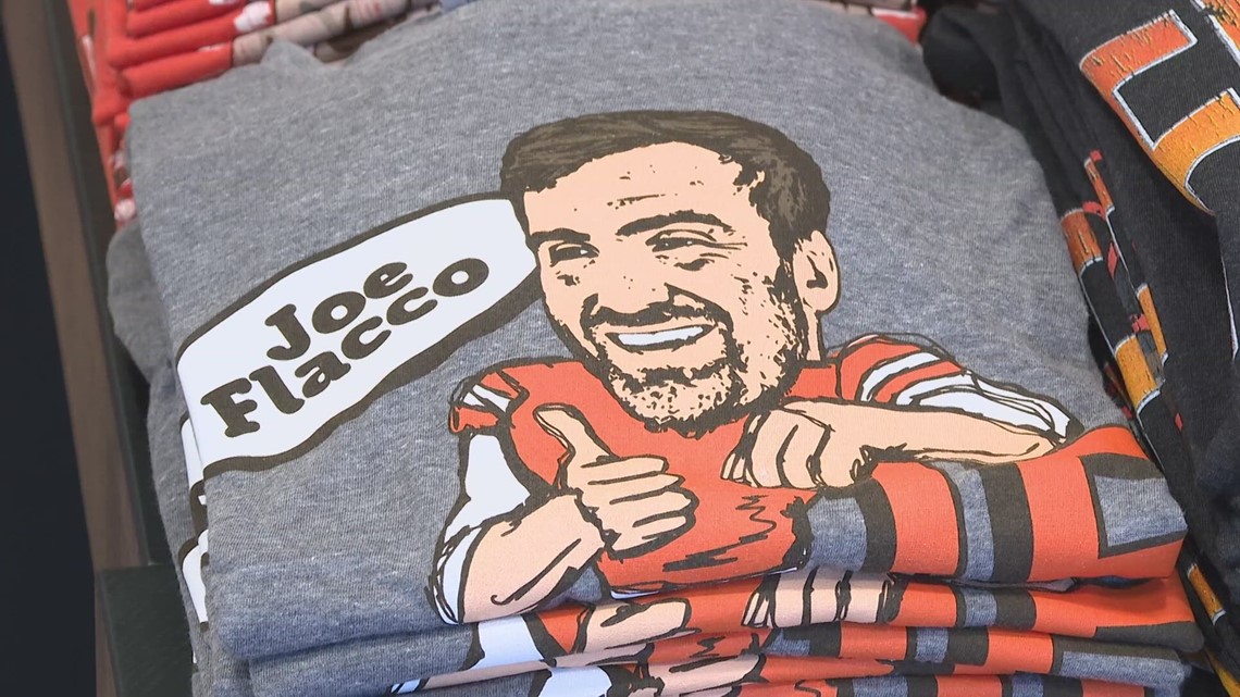 Demand is high for new Cleveland Browns playoff gear