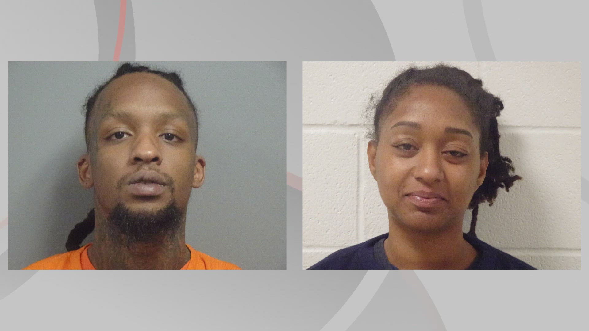 Ariel Miller, 29, and Cartier Malone Pickens, 31, are charged with planning a staged holdup at the store where Miller worked on February 5, 2023.