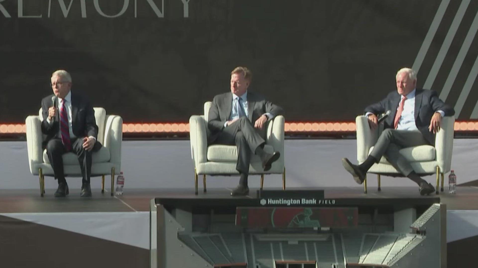 TIMELINE | Cleveland Browns breaking ground on new domed stadium in ...