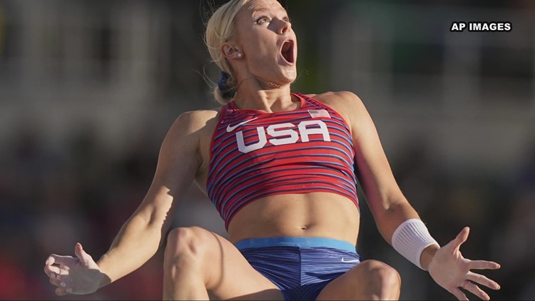 Olmsted Falls native Katie Nageotte wins gold in women's pole vault at World Athletics Championships