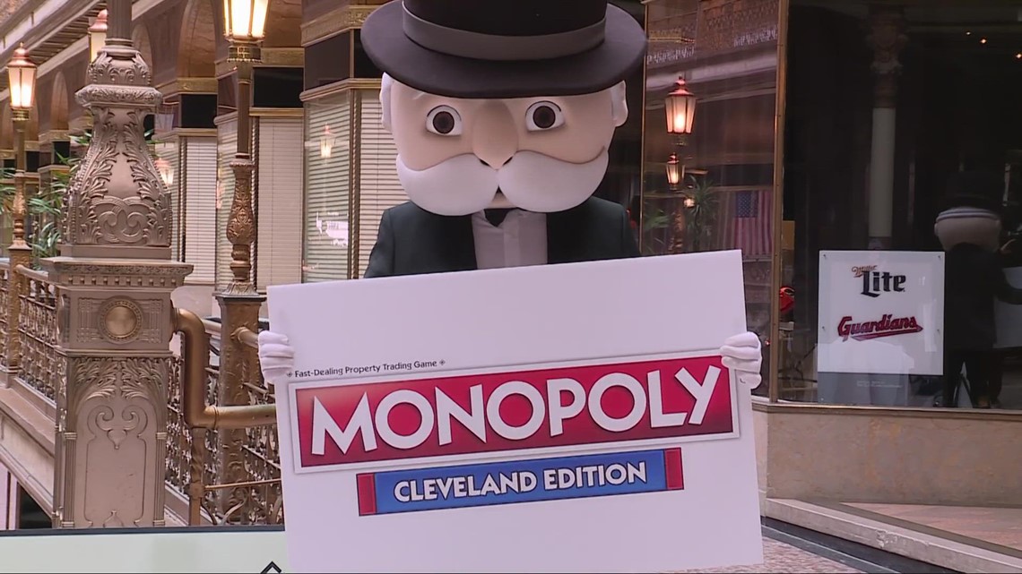 Cleveland Monopoly edition game board revealed