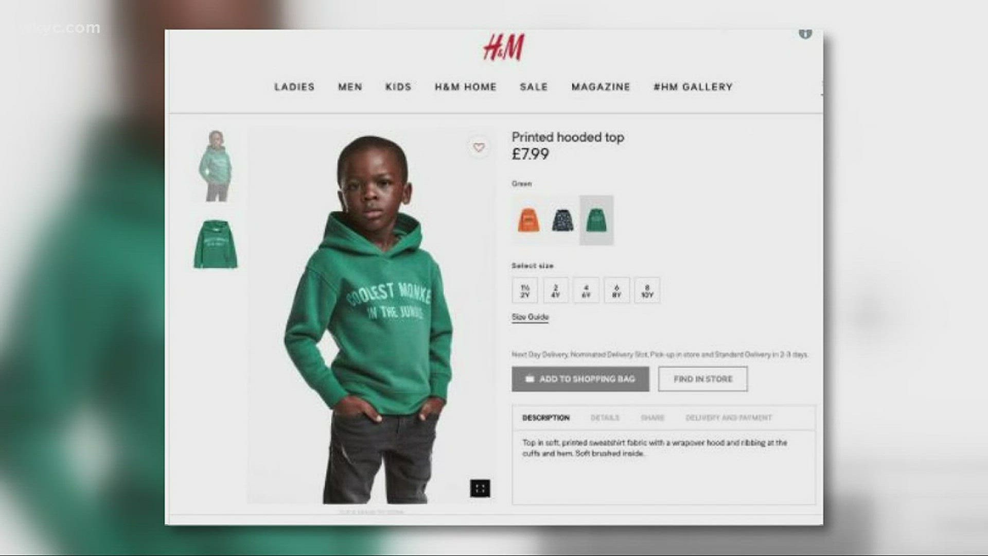 Jan. 9, 2018: Cleveland Cavaliers star LeBron James hit social media with a response to H&M's controversial 'coolest monkey' sweatshirt.