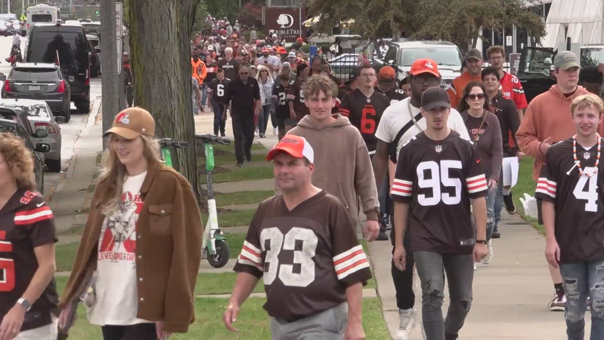 While the league has been beset by fan-involved fights in recent weeks, those we spoke to say violence isn't a major issue at Cleveland Browns Stadium.