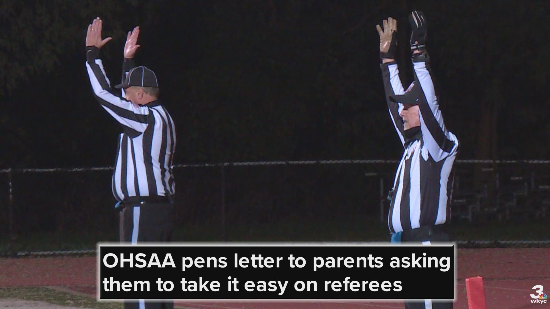 Ohio now has 'an alarming shortage' of referees to officiate high school sporting events