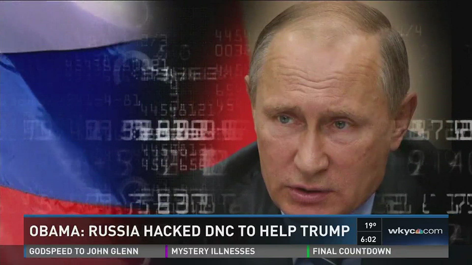 Obama: Russia hacked DNC to help Trump