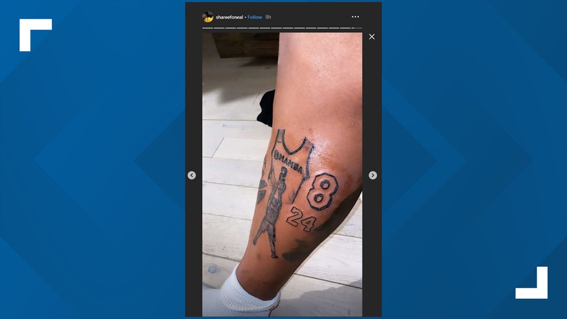 LeBron James Gets Tattoo In Honor Of Kobe Bryant •