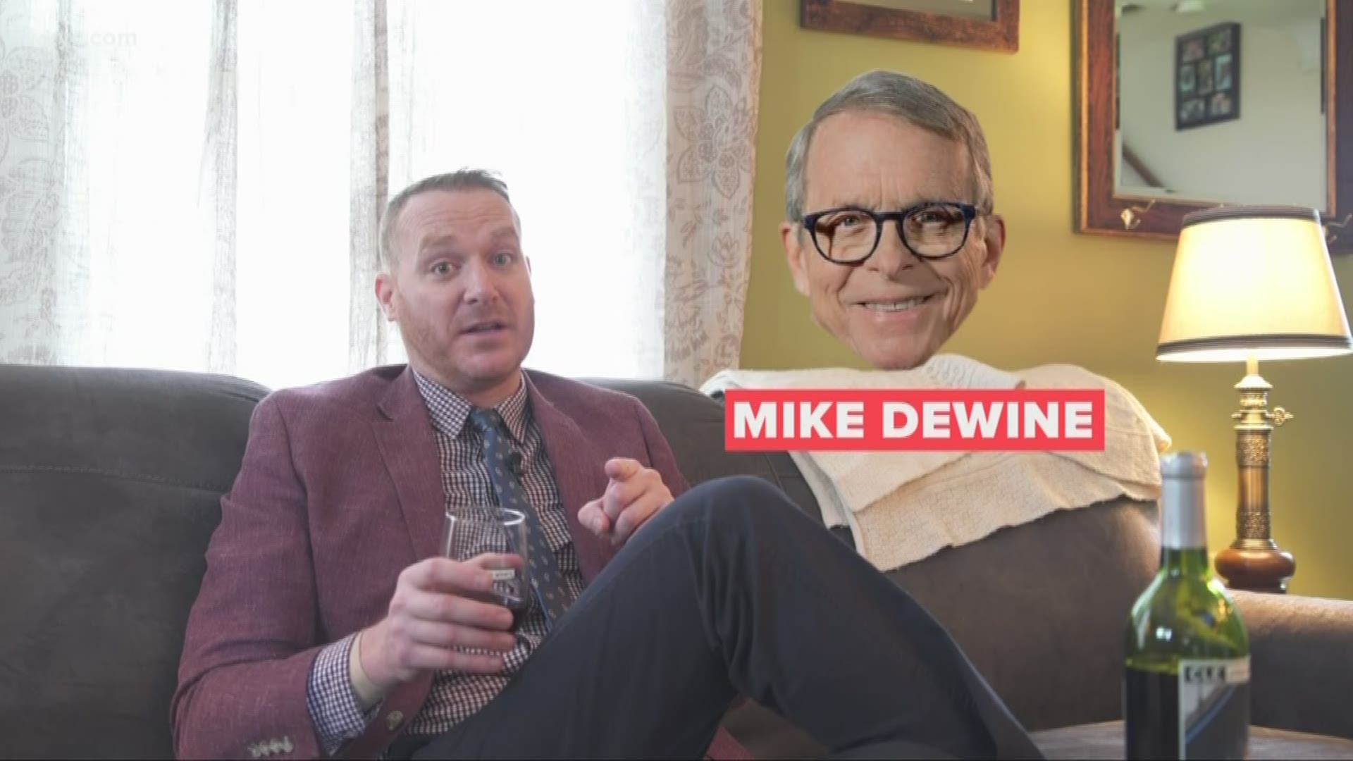 "Wine with DeWine" has become a movement here in Ohio. 3News' Mike Polk Jr. gave it a go with the help of local wineries.