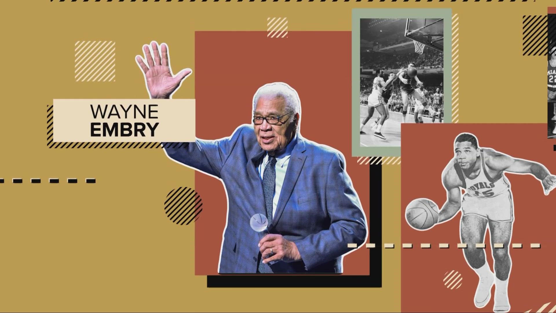 Breaking records and barriers is nothing new to NBA Hall of Famer Wayne Embry.