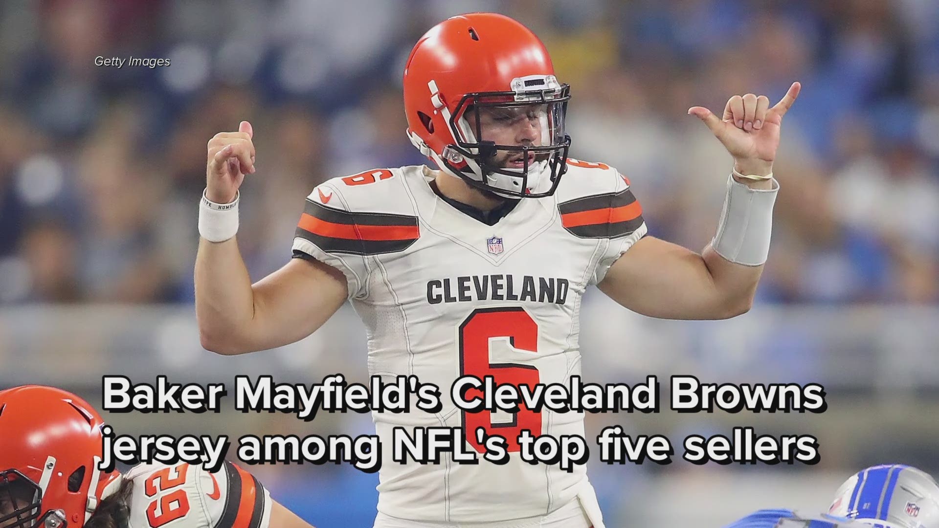 Baker Mayfield's Cleveland Browns jersey among NFL's top five sellers