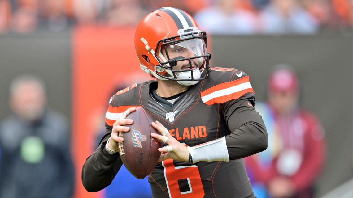 Friday Football Footnotes: Another big-money receiver contract; Baker  Mayfield doesn't want to see his old Browns jersey