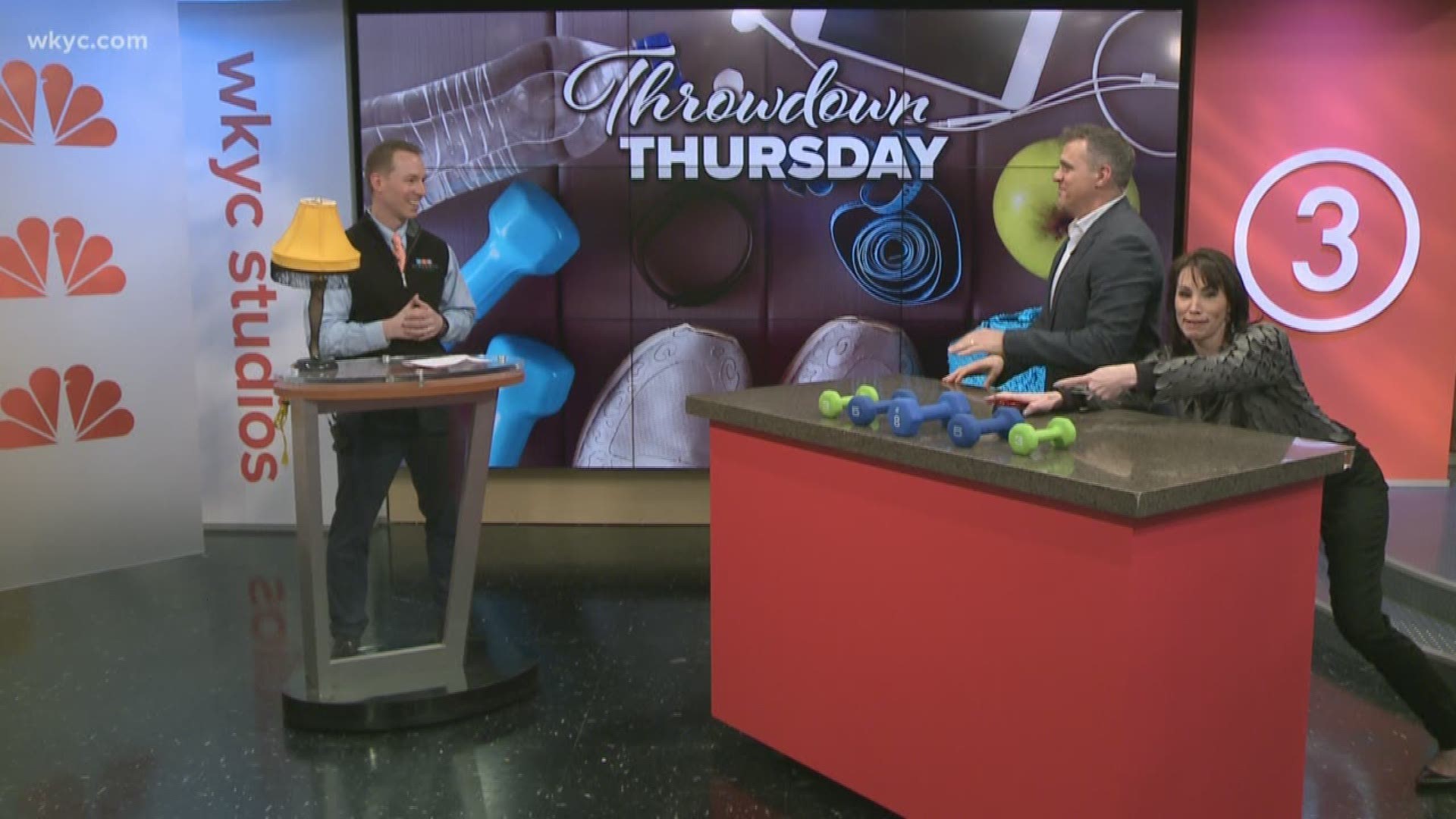 Throwdown Thursday: Betsy and Jay put their fitness knowledge to the test